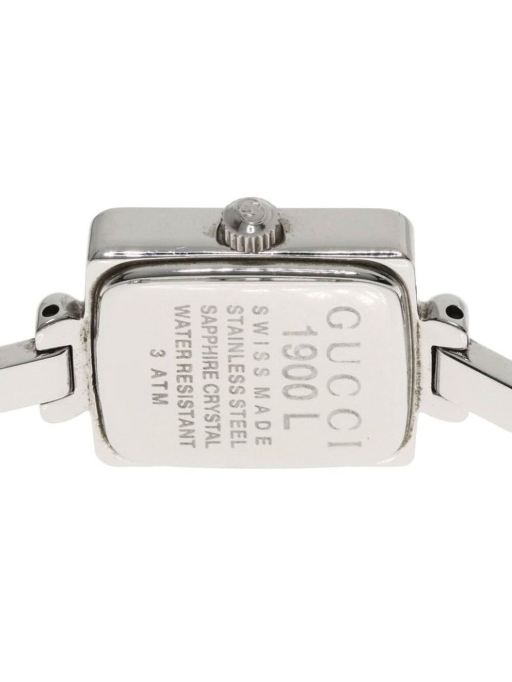 Gucci Square Face Watch SS - Picture 7 of 15